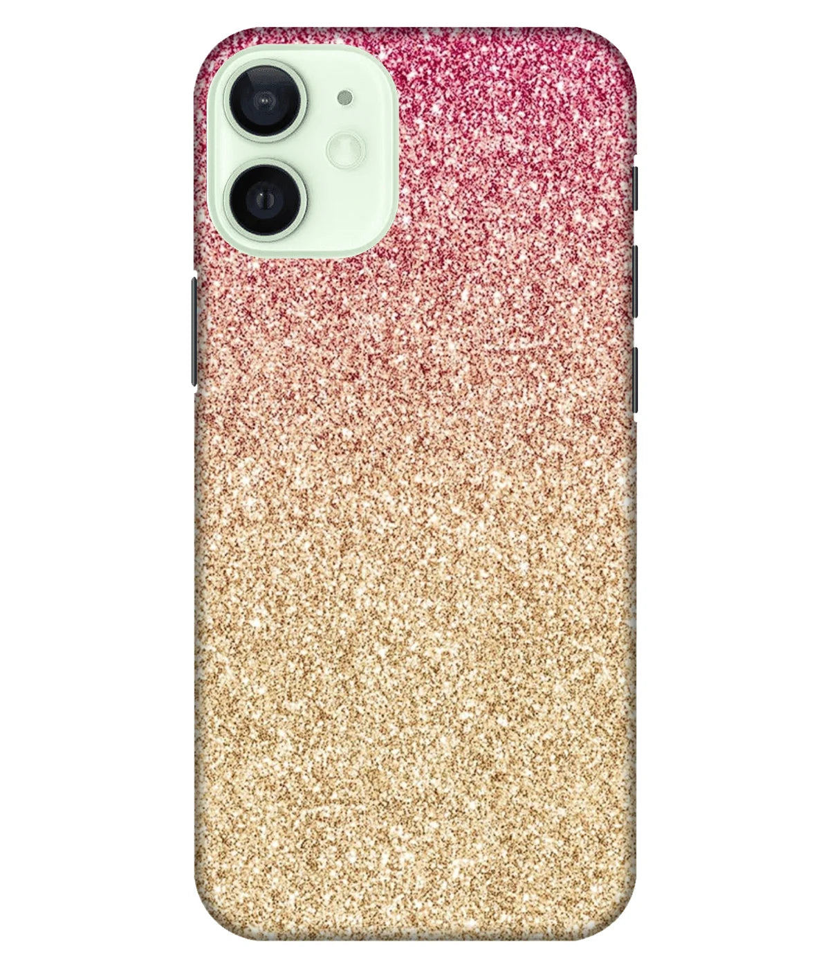A product shot of a slim hard case with a colorful design.