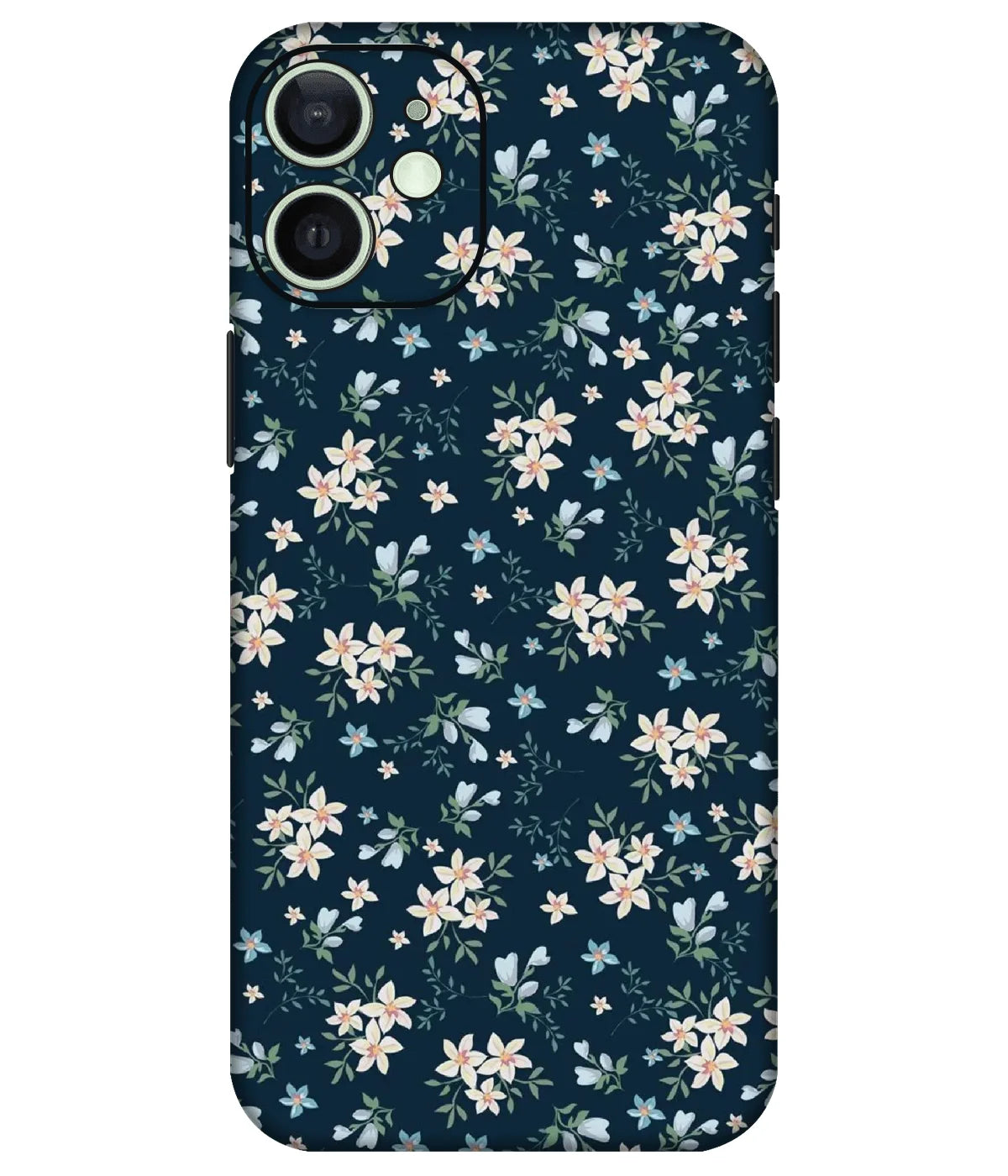 Image of a phone case featuring a mobile skin with a graphic design.