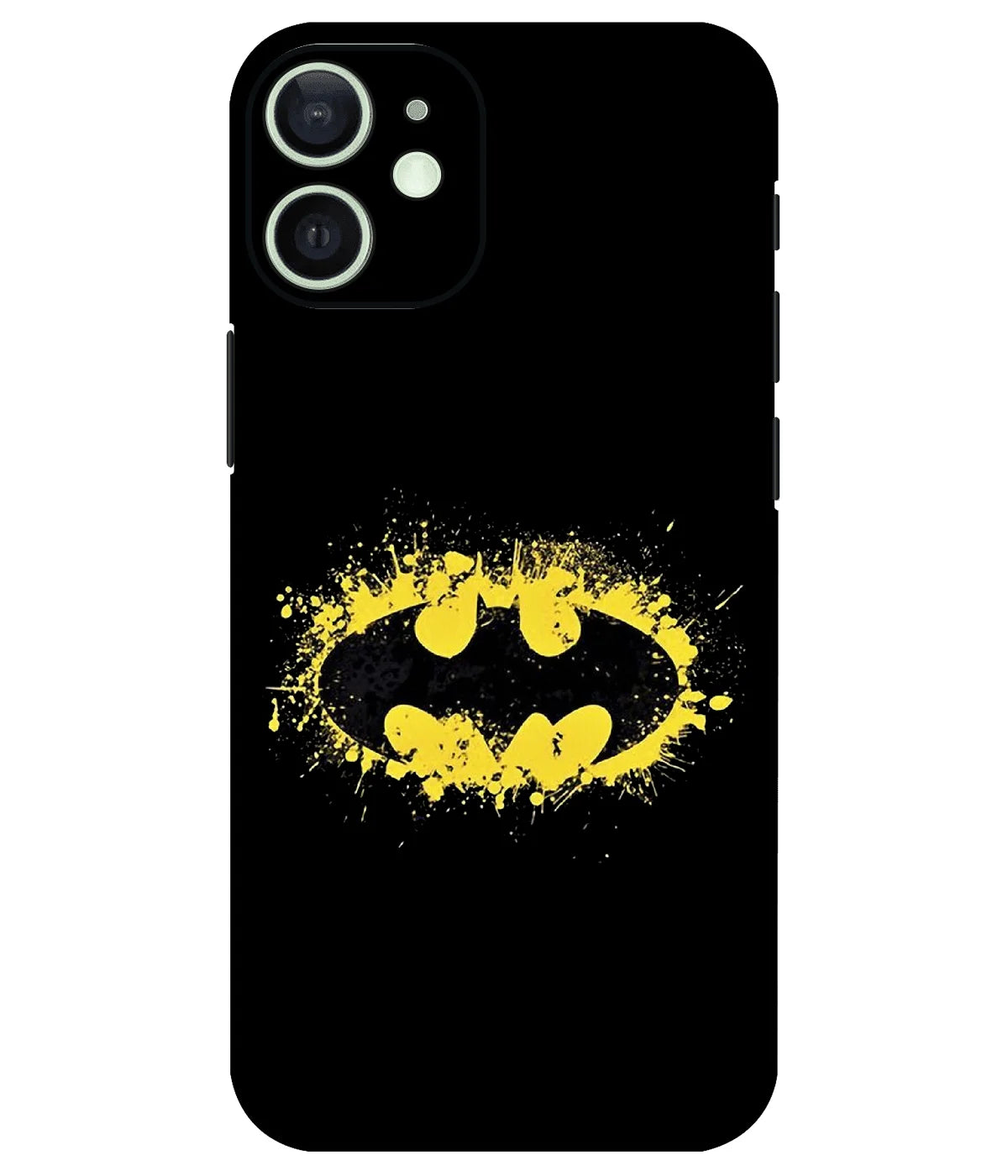 Image of a phone case featuring a mobile skin with a graphic design.