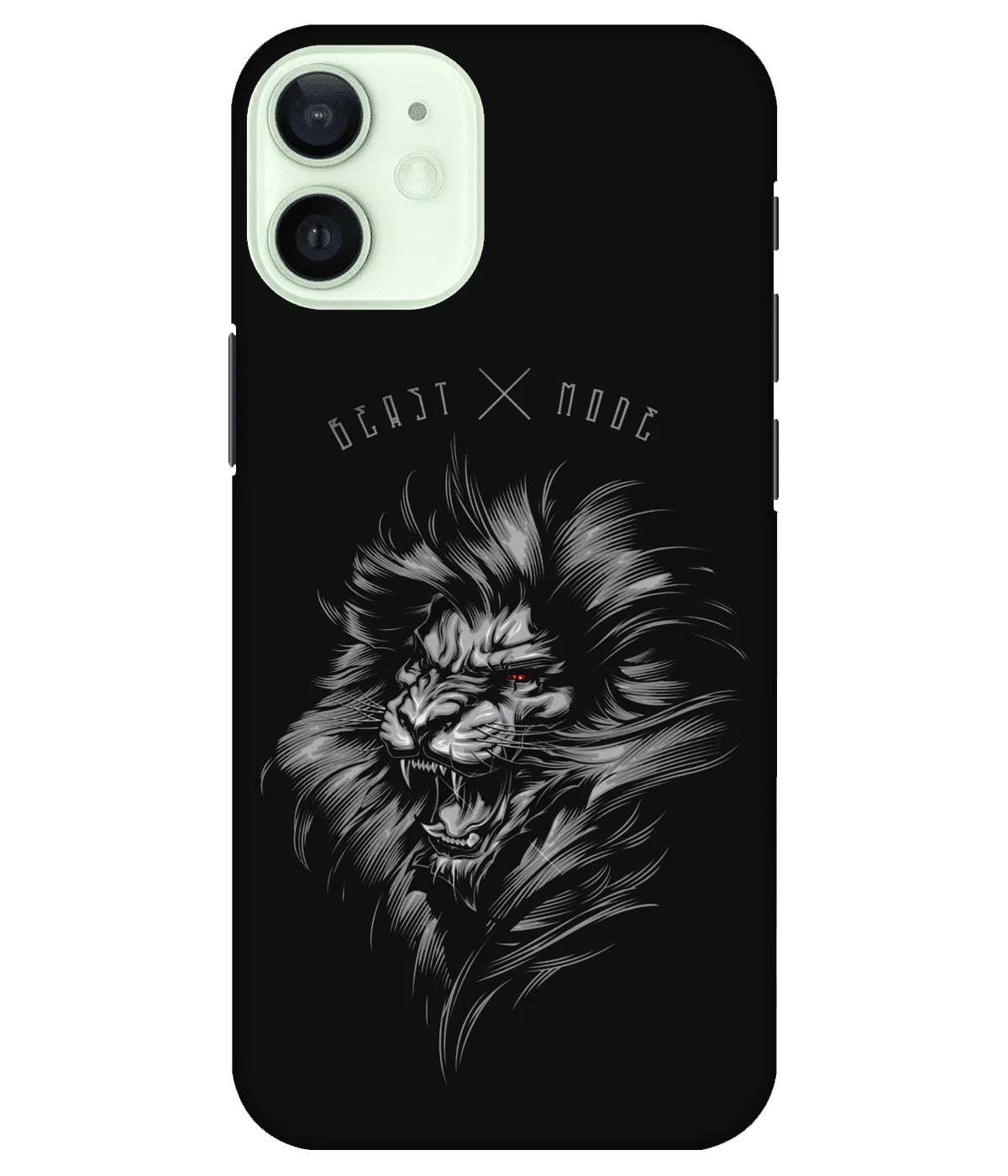 A product shot of a slim hard case with a colorful design.