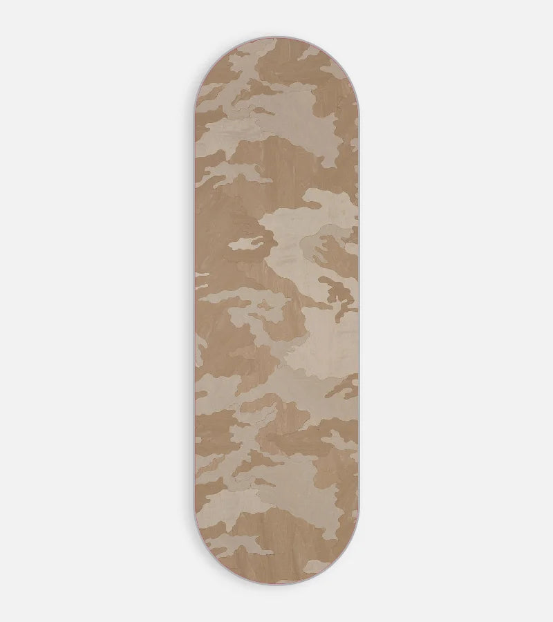 Mobile phone grip slider with a colorful design on a white background