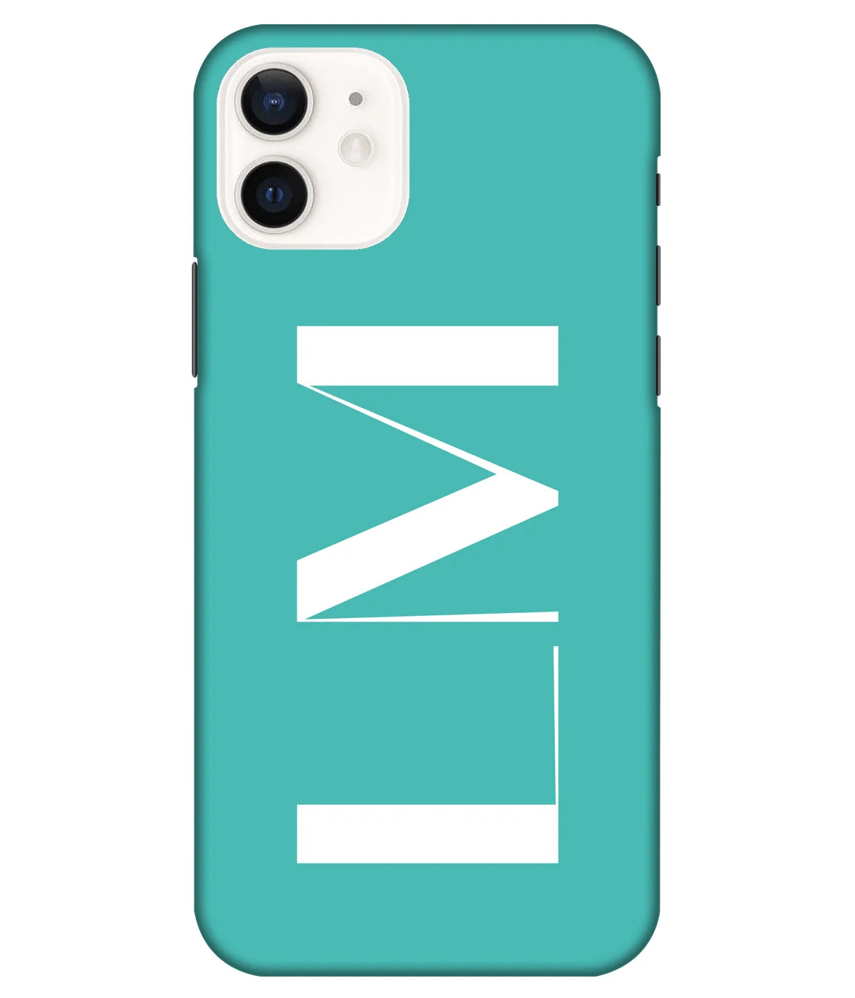 A product shot of a slim hard case with a customizable name.