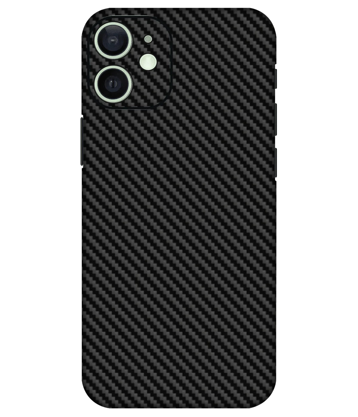 Image of a phone case featuring a mobile skin with a graphic design.