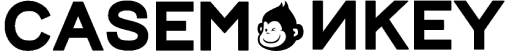Casemonkey text logo in black colour.