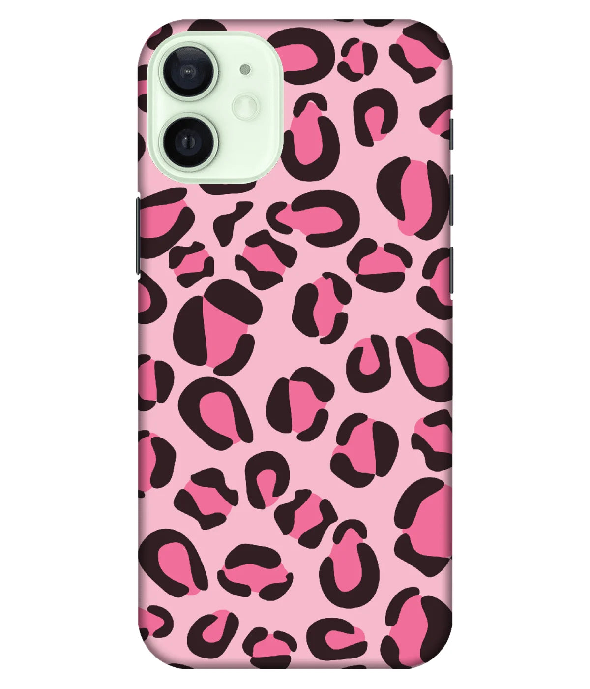 A product shot of a slim hard case with a colorful design.