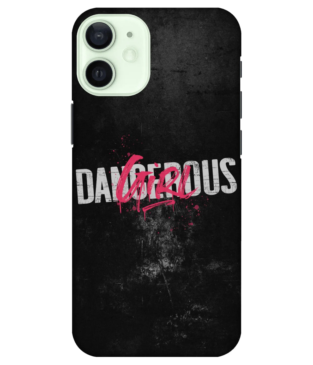 A product shot of a slim hard case with a colorful design.