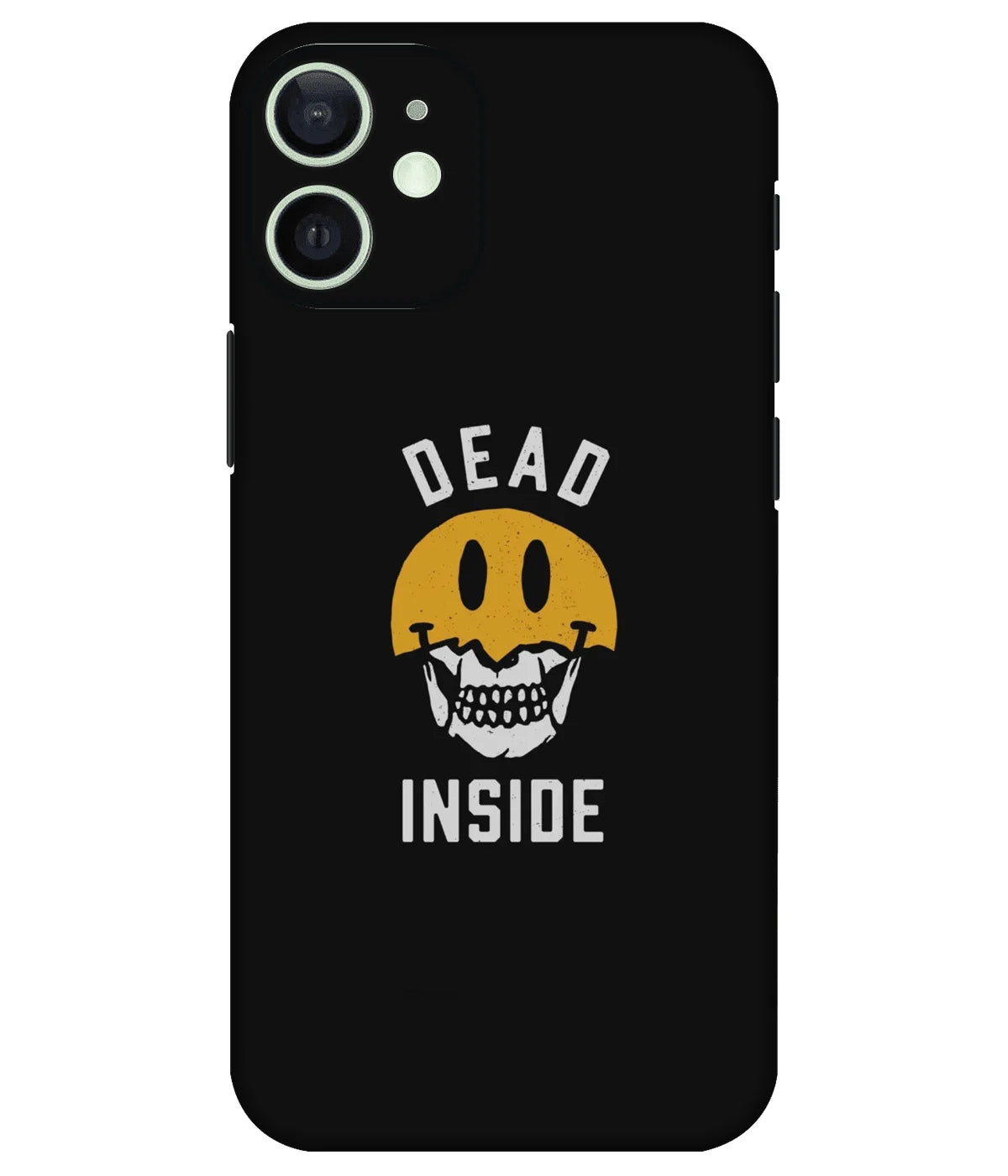 Image of a phone case featuring a mobile skin with a graphic design.