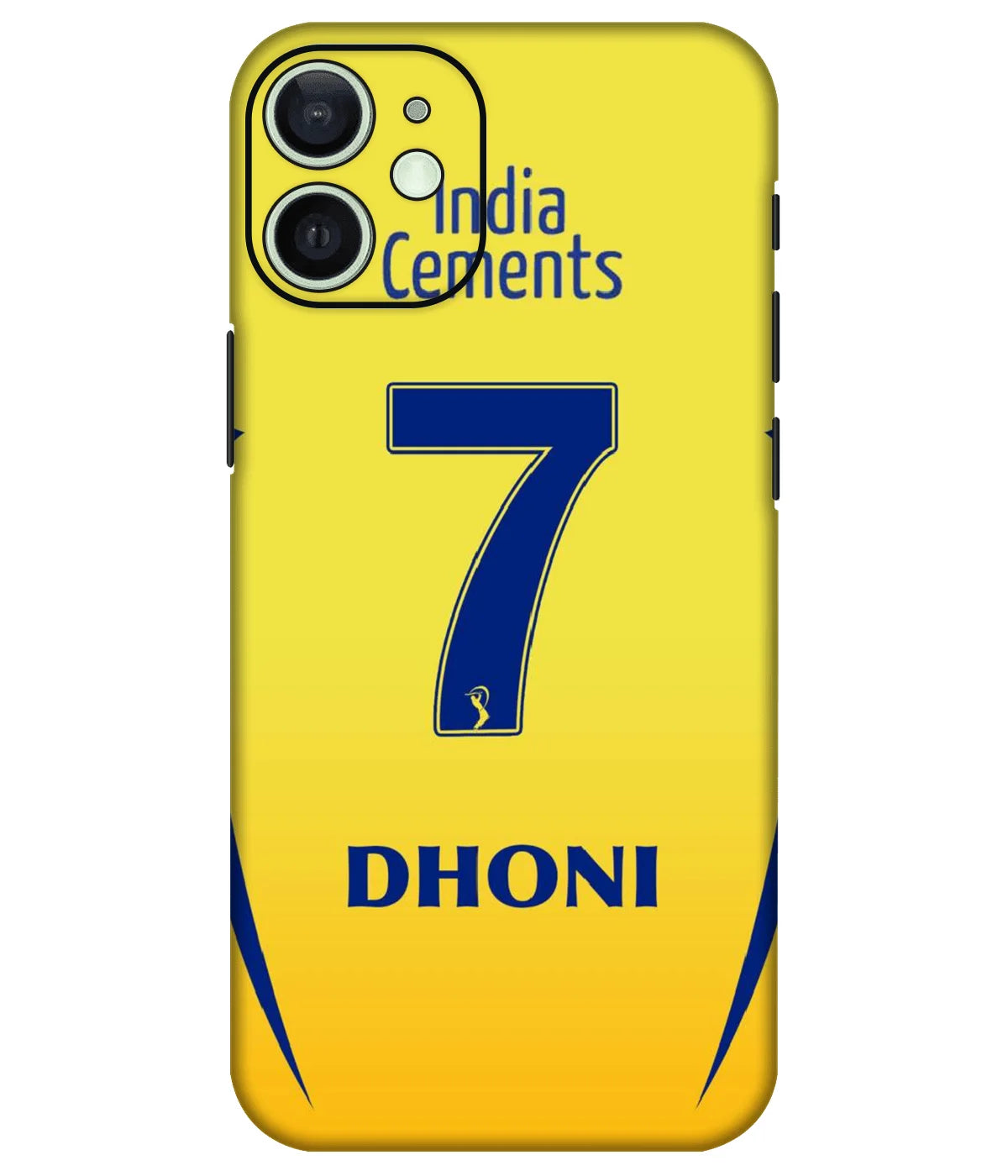 Image of a phone case featuring a mobile skin with a graphic design.