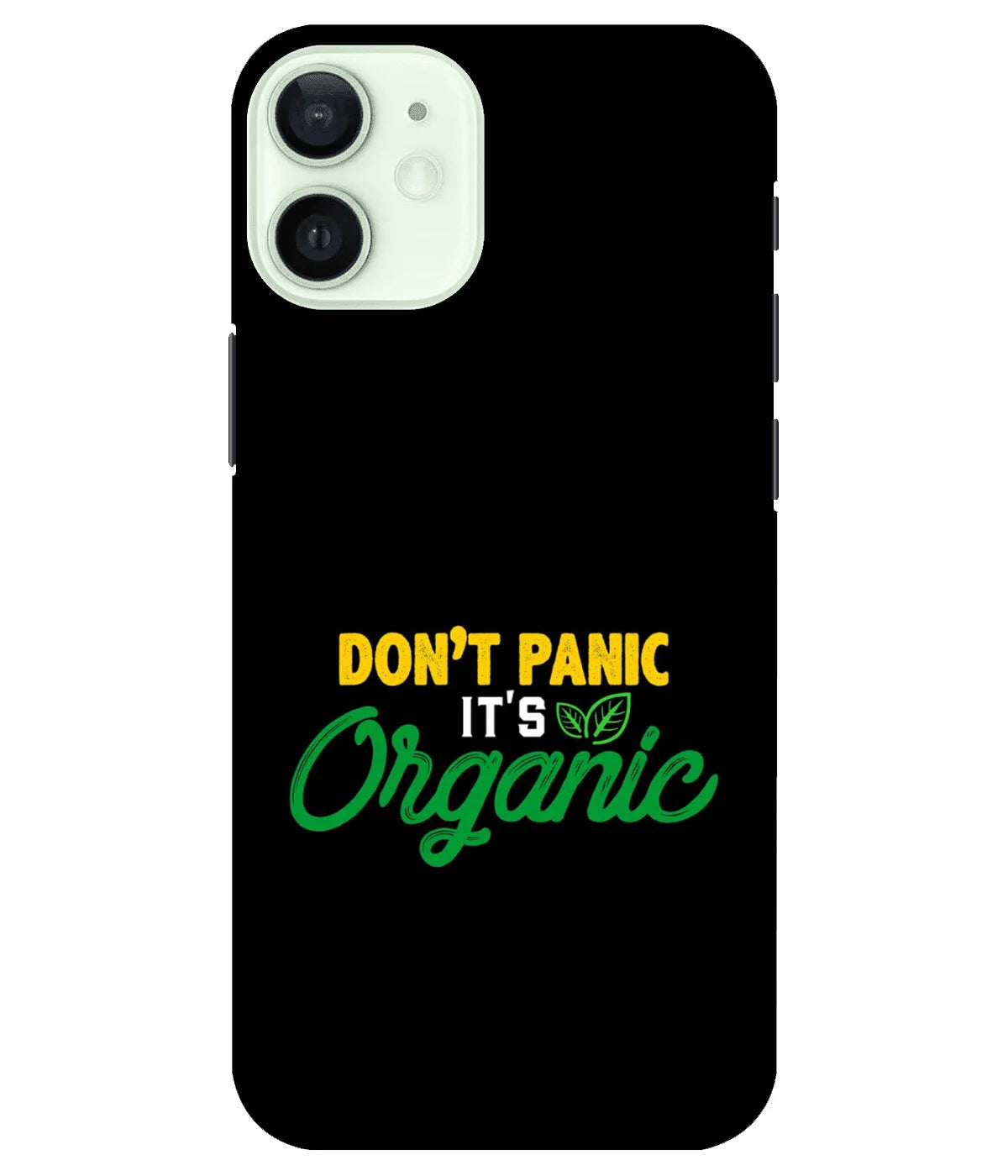 A product shot of a slim hard case with a colorful design.