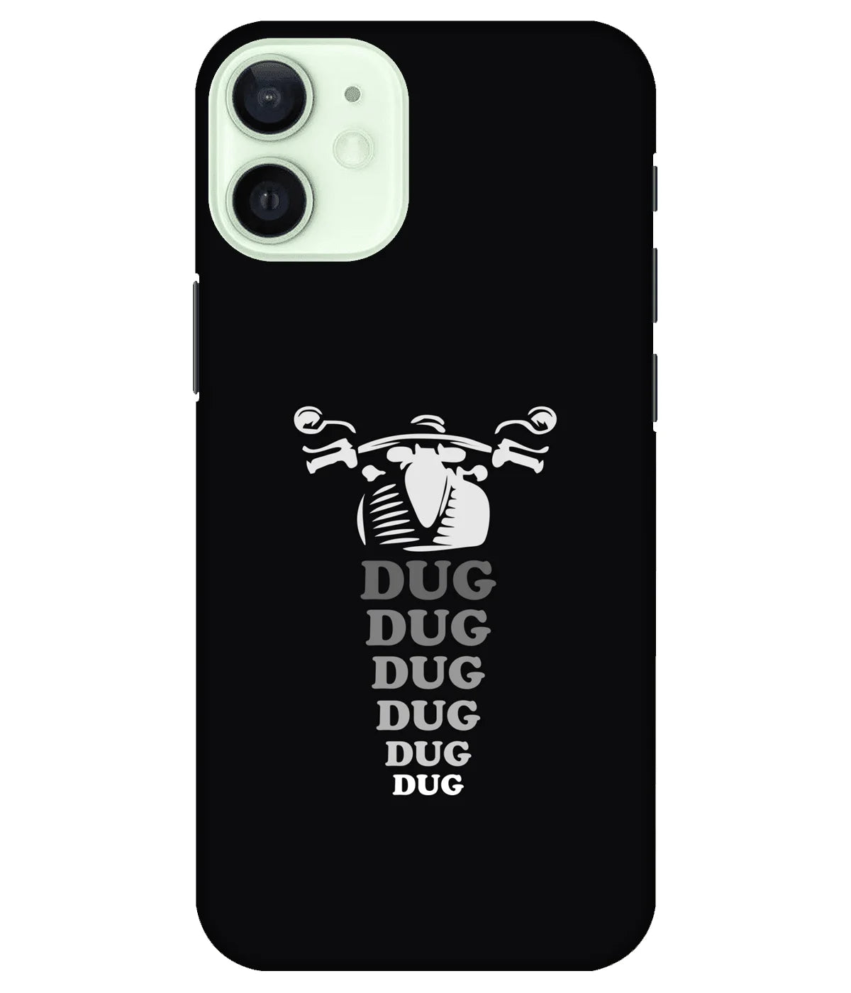A product shot of a slim hard case with a colorful design.