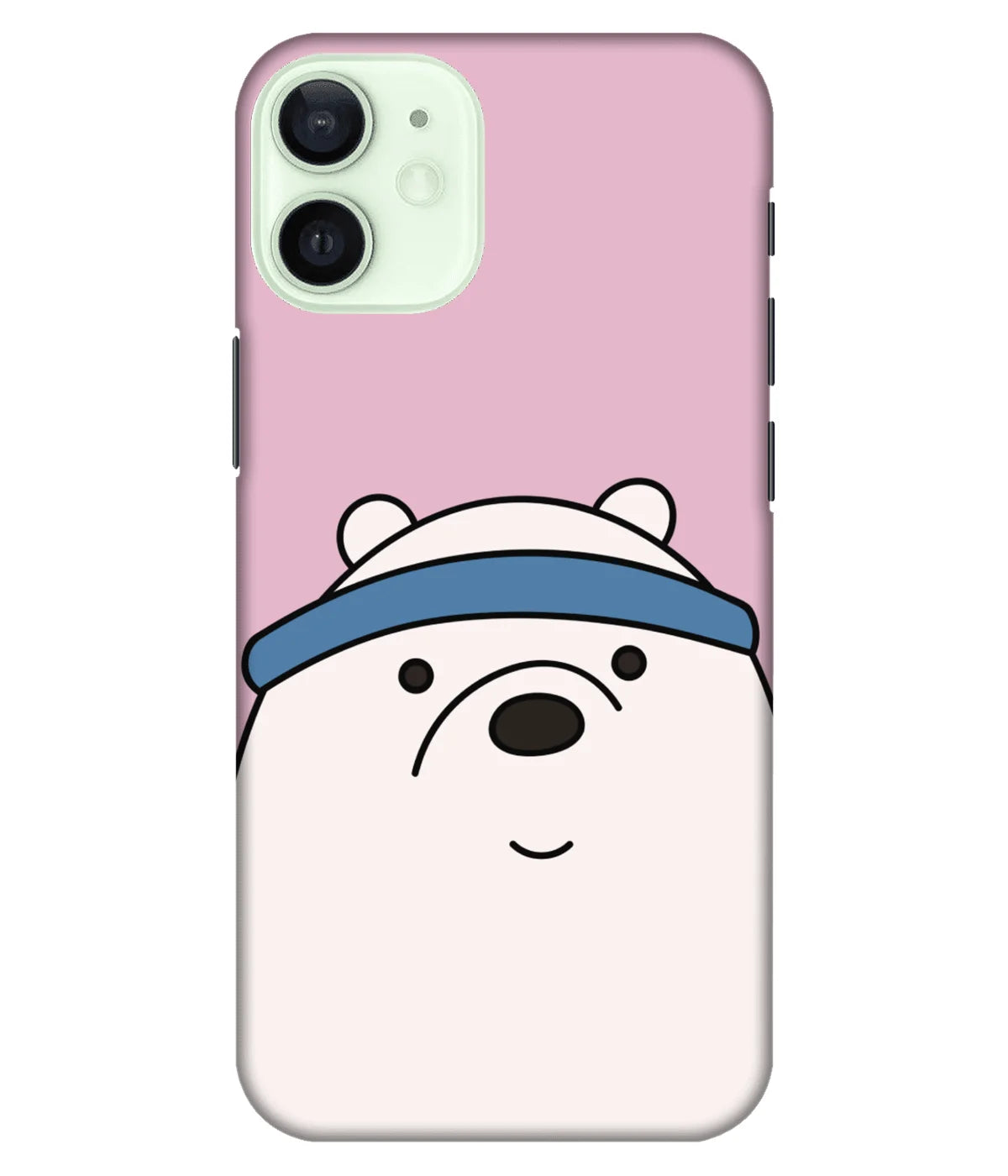 A product shot of a slim hard case with a colorful design.