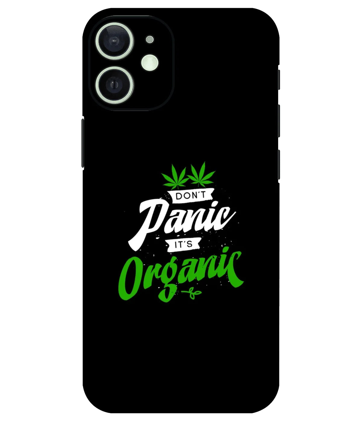 Image of a phone case featuring a mobile skin with a graphic design.
