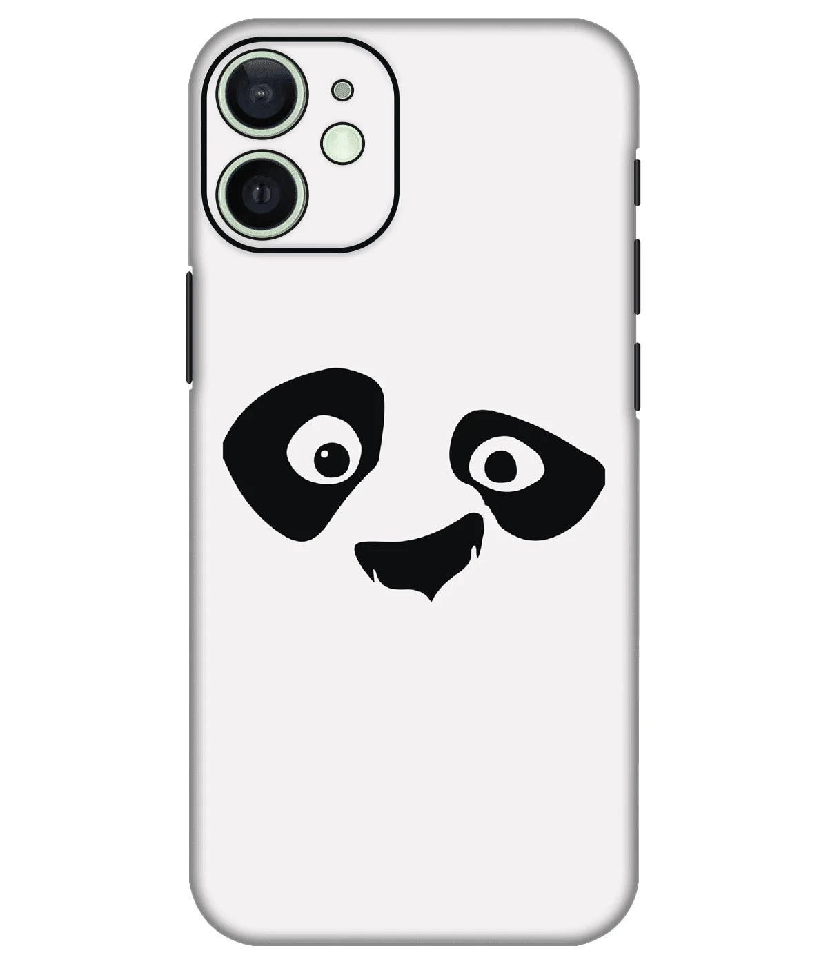 Image of a phone case featuring a mobile skin with a graphic design.