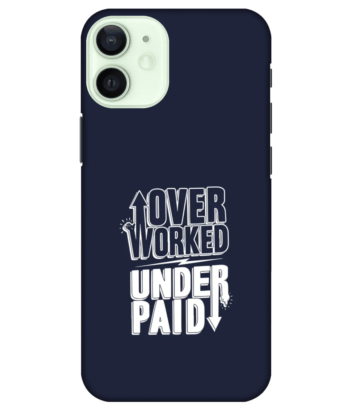 A product shot of a slim hard case with a colorful design.