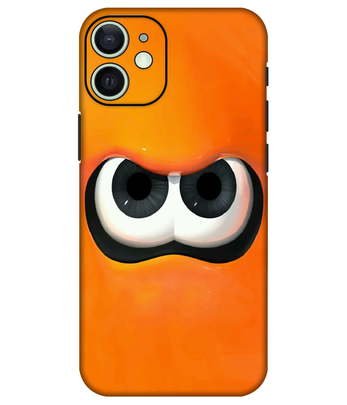 Image of a phone case featuring a mobile skin with a graphic design.