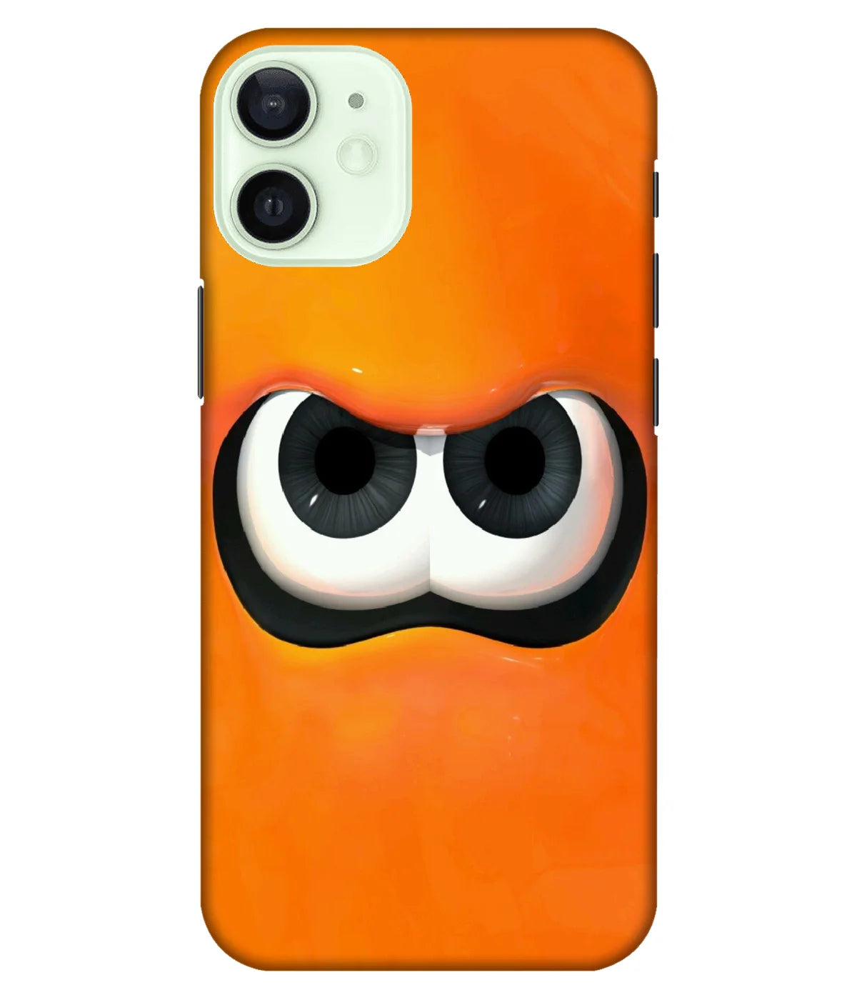 A product shot of a slim hard case with a colorful design.