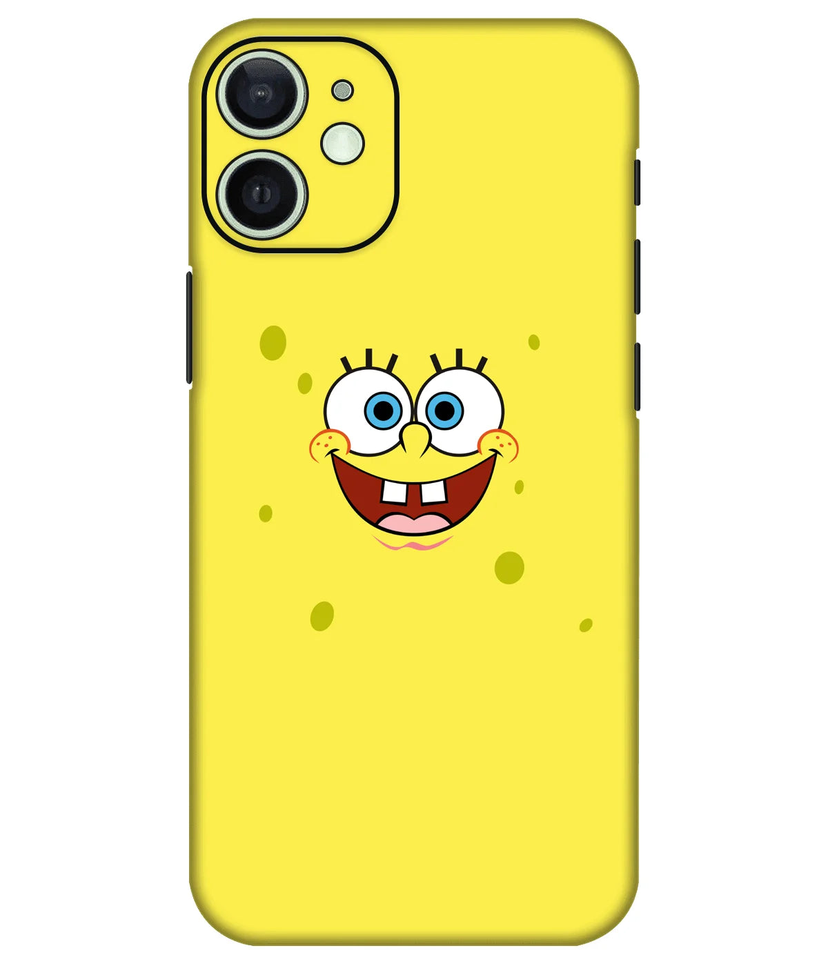 Image of a phone case featuring a mobile skin with a graphic design.