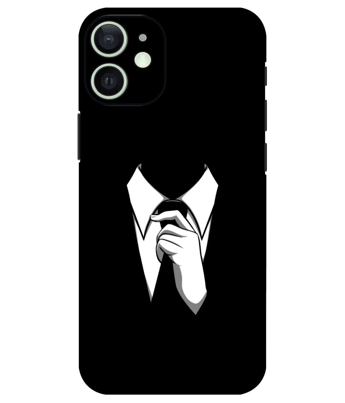 Image of a phone case featuring a mobile skin with a graphic design.