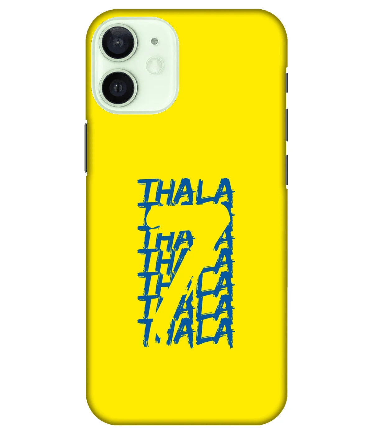 A product shot of a slim hard case with a colorful design.