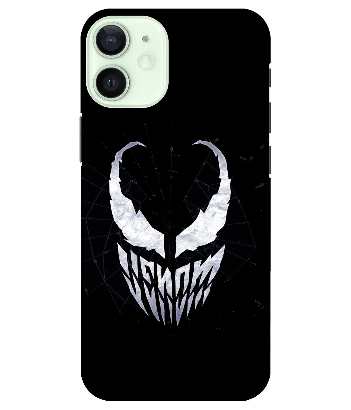 A product shot of a slim hard case with a colorful design.