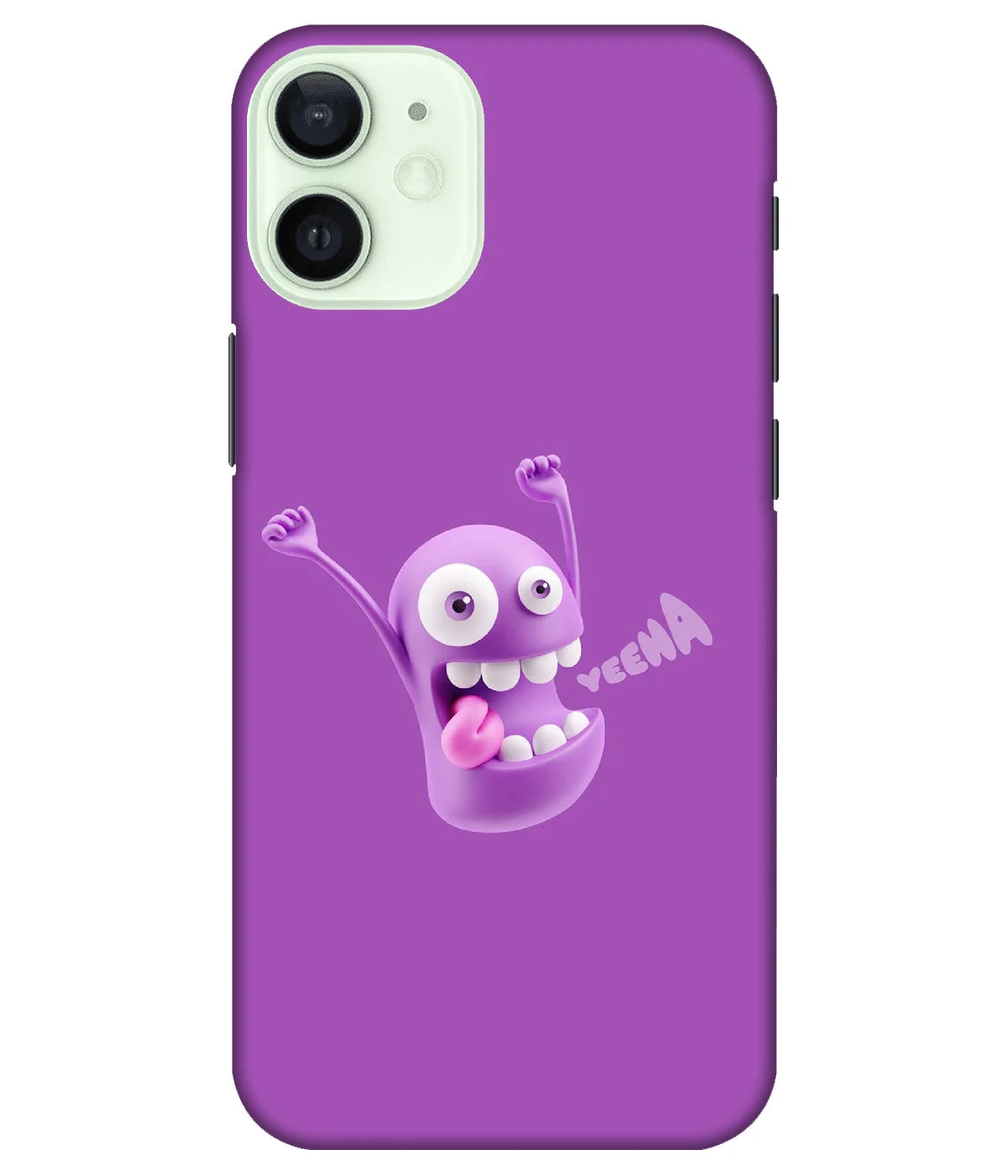 A product shot of a slim hard case with a colorful design.