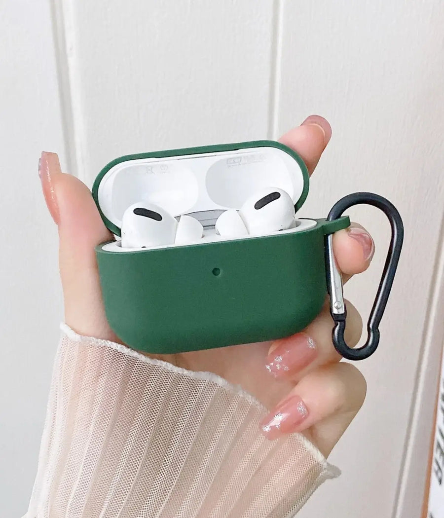 Airpods Liquid Silicone Case - Cyprus Green