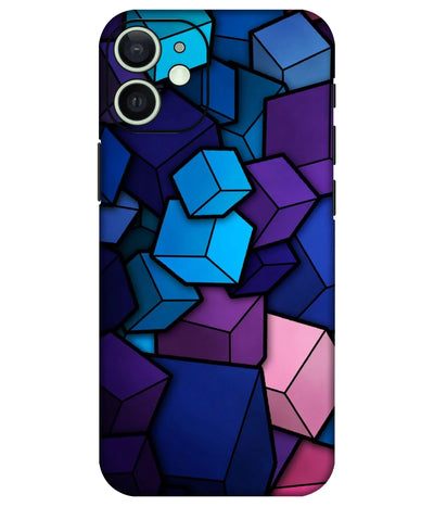 Image of a phone case featuring a mobile skin with a graphic design.