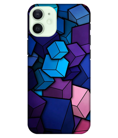 A product shot of a slim hard case with a colorful design.