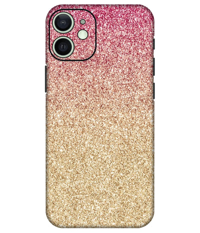 Image of a phone case featuring a mobile skin with a graphic design.