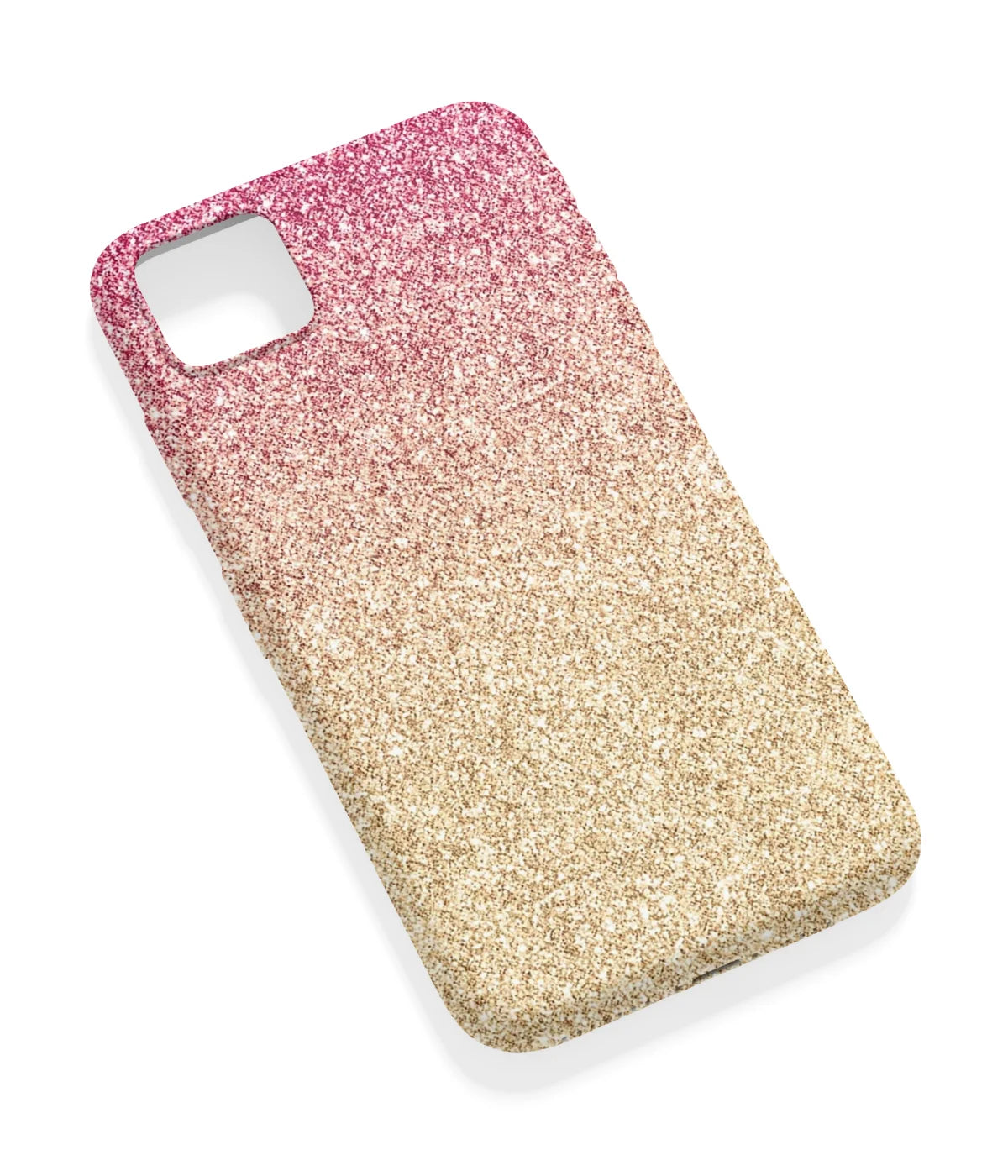 An angled view of a soft silicone case featuring a vibrant design.