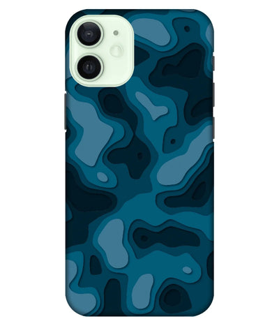 A product shot of a slim hard case with a colorful design.