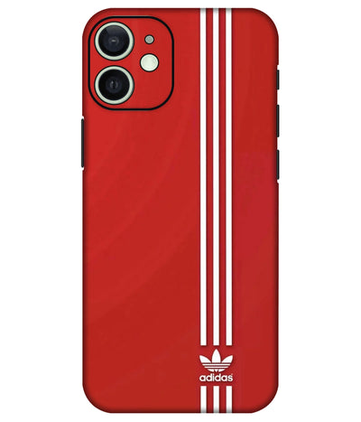 Image of a phone case featuring a mobile skin with a graphic design.