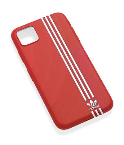 An angled view of a soft silicone case featuring a vibrant design.