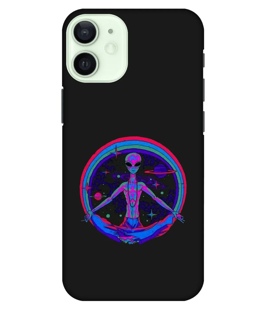 Aesthetic Alien Peace Art Slim Hard Case
