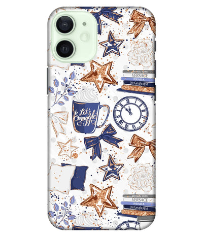 A product shot of a slim hard case with a colorful design.