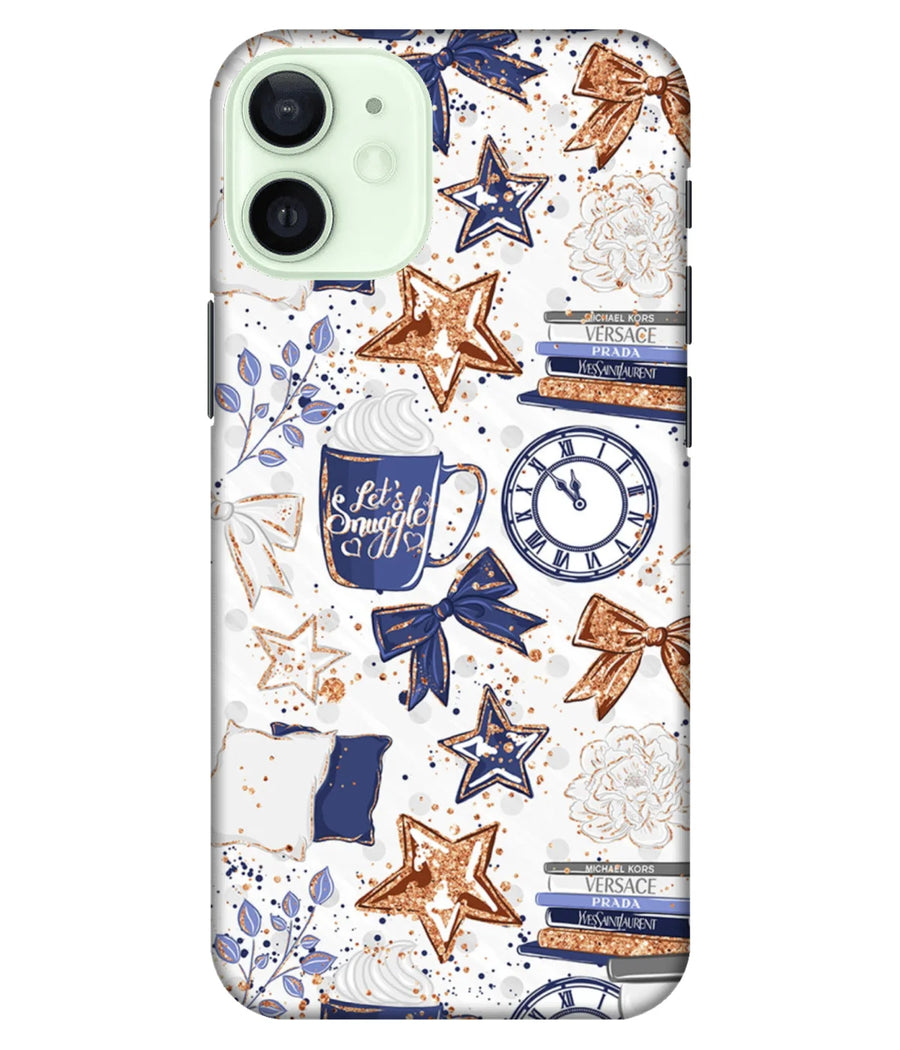 Aesthetic Christmas Pattern Slim Hard Case