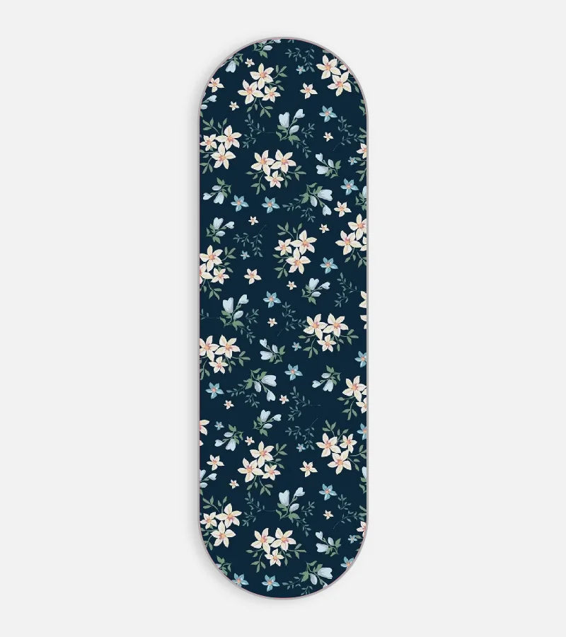 Mobile phone grip slider with a colorful design on a white background