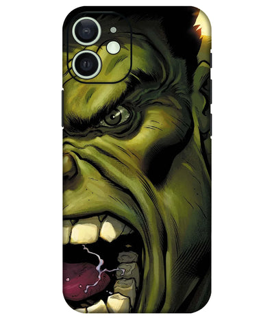Image of a phone case featuring a mobile skin with a graphic design.