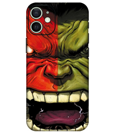 Image of a phone case featuring a mobile skin with a graphic design.