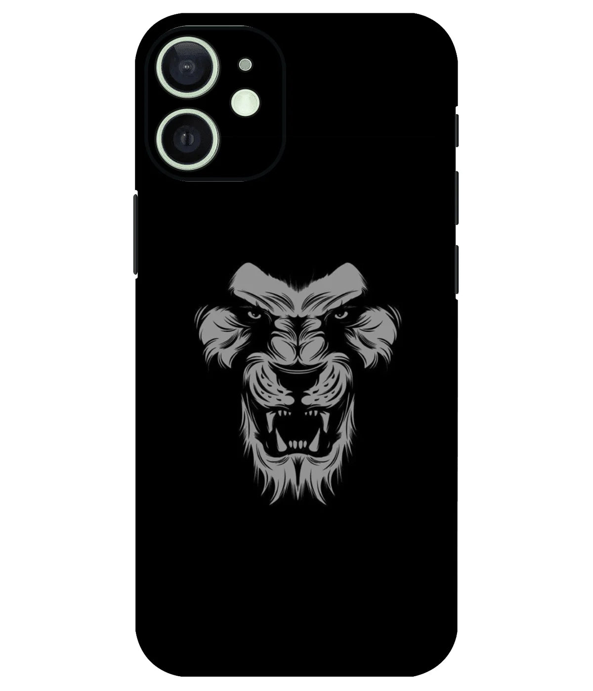 Image of a phone case featuring a mobile skin with a graphic design.