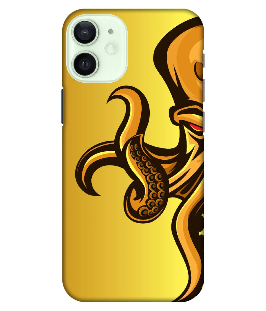 Angry Octopus Artwork Slim Hard Case