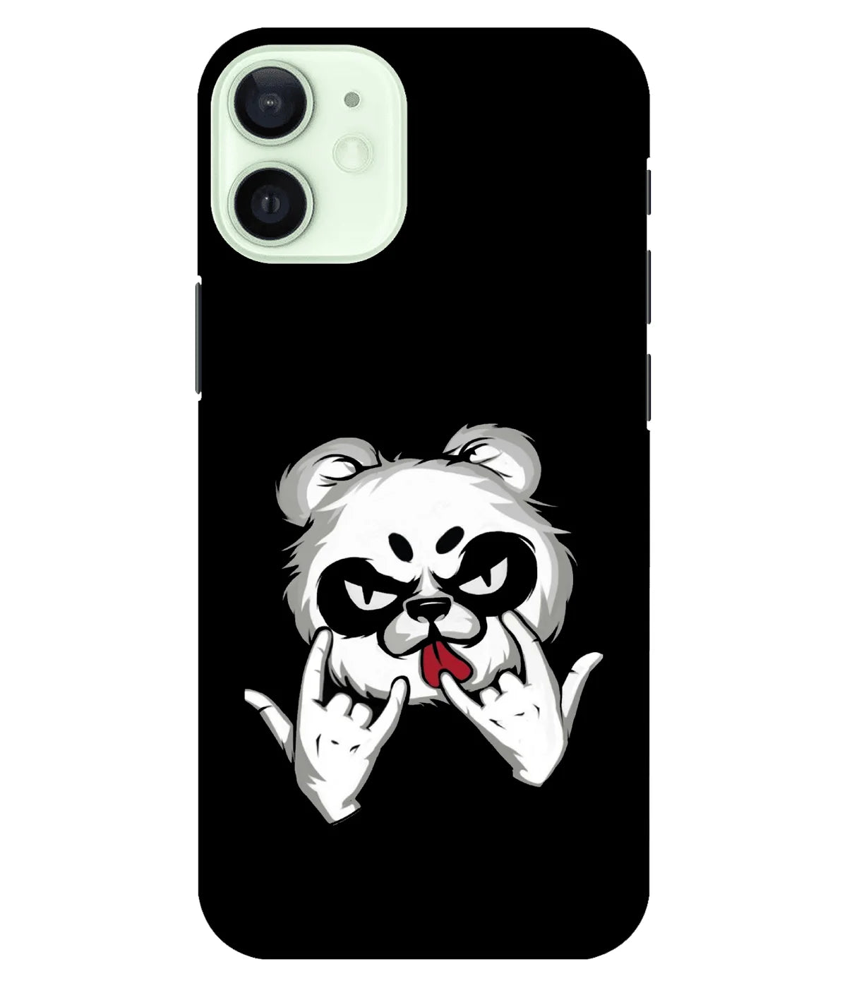 A product shot of a slim hard case with a colorful design.