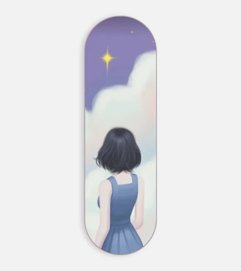 Anime Aesthetic Girl Phone Grip Slider
