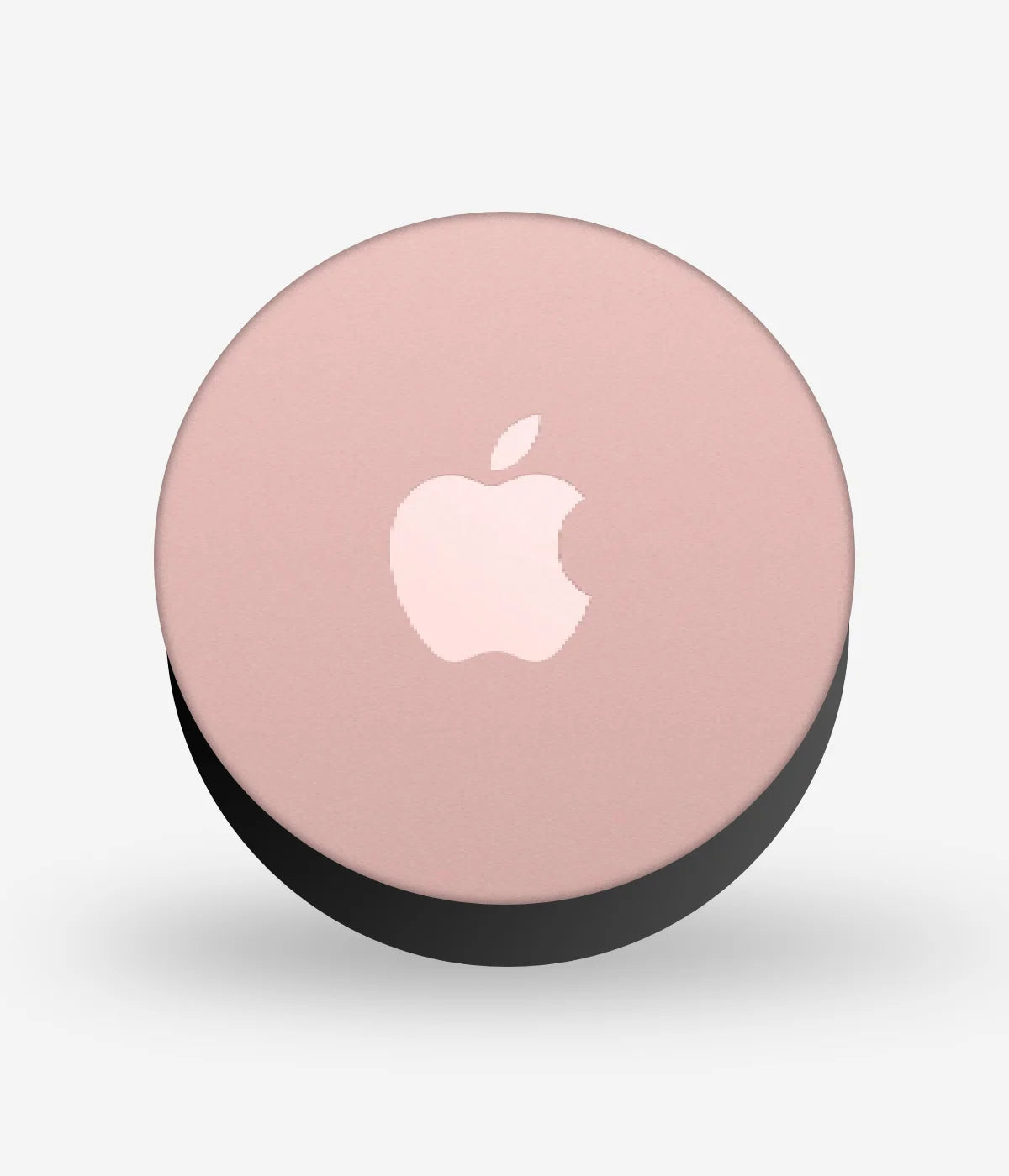 Mobile phone grip with a colorful design on a white background