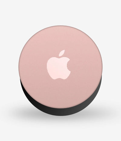 Mobile phone grip with a colorful design on a white background