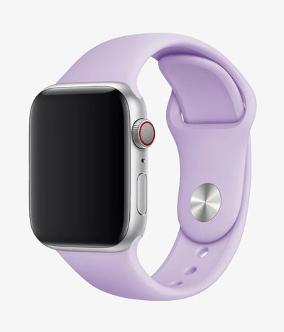 A full product view of the silicone Apple Watchband Strap.