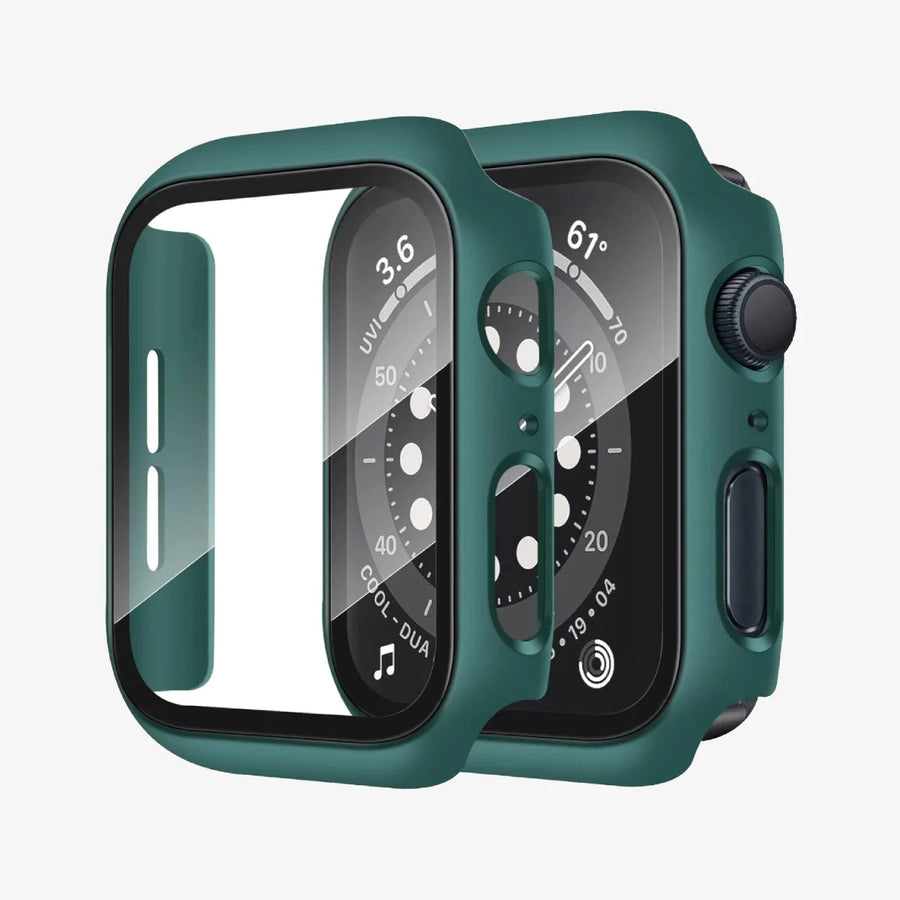 Apple Watch Case With Screen Protector - Green