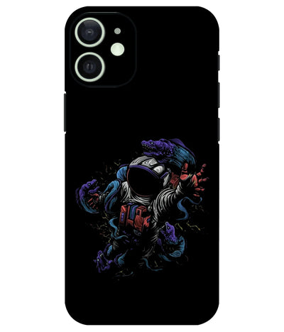 Image of a phone case featuring a mobile skin with a graphic design.