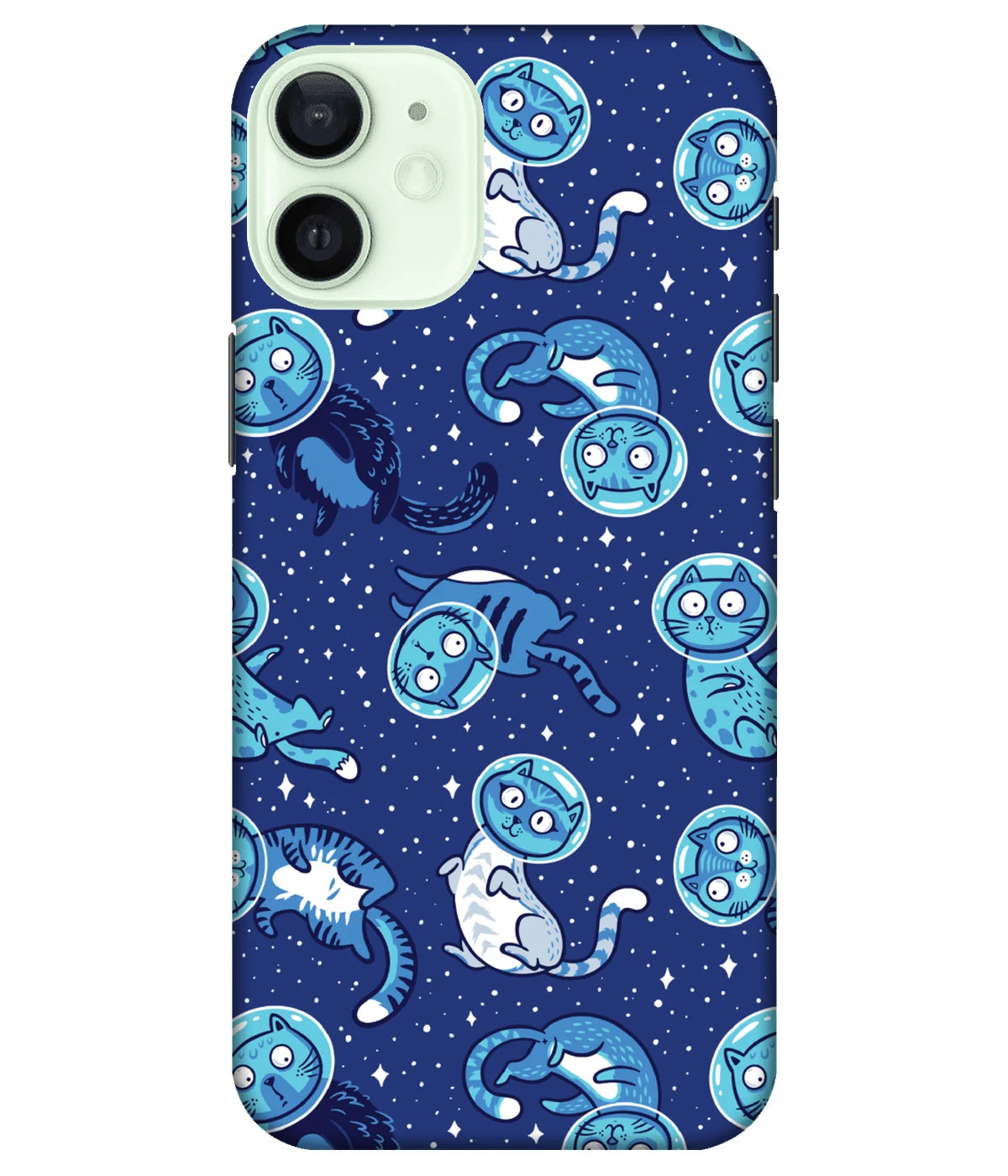 A product shot of a slim hard case with a colorful design.