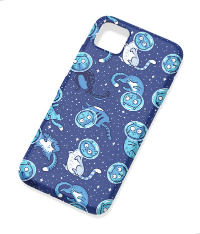 An angled view of a soft silicone case featuring a colorful design.